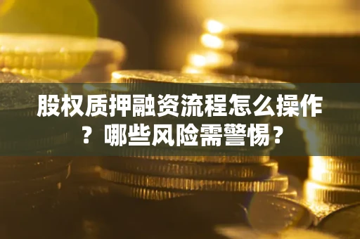 济南股权质押融资流程怎么操作？哪些风险需警惕？