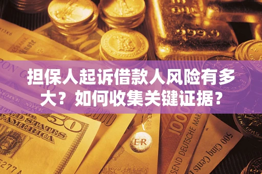 济南担保人起诉借款人风险有多大？如何收集关键证据？