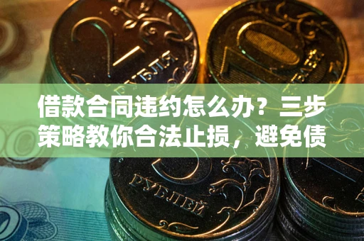 济南借款合同违约怎么办？三步策略教你合法止损，避免债务危机升级
