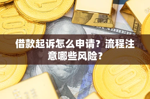 济南借款起诉怎么申请？流程注意哪些风险？
